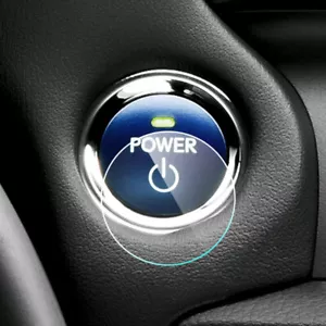 Invisible Car Engine Ignition Start Stop Button Sticker Cover Film Accessories - - Picture 1 of 12