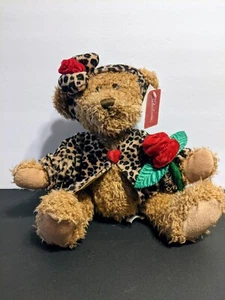 Dan Dee 10" Brown Bear Leopard Plush Outfit With Tags - Picture 1 of 3