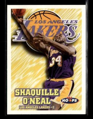 1997-98 Hoops #81 Shaquille O'Neal Los Angeles Lakers - Image 1 of 2
