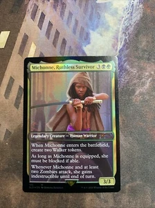 Michonne, Ruthless Survivor Secret Lair Drop Series Foil - Picture 1 of 2