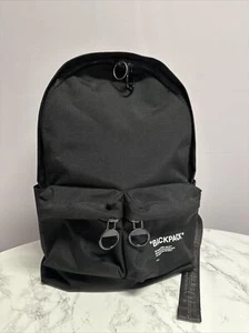 Off-White Quote Black Backpack Rucksack Bag - Picture 1 of 17
