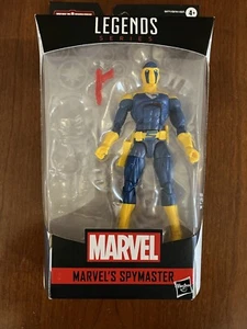 MARVEL LEGENDS - Spymaster - Crimson Dynamo Wave No Baf Black Widow NEW - LOOSE - Picture 1 of 3