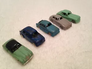 Lot of 5 Vintage INGAP Italy, Sport Roadster HO Scale Plastic Toy Cars . - Picture 1 of 10