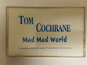 1991 tom cochrane mad mad world promo cassette never played - Picture 1 of 4