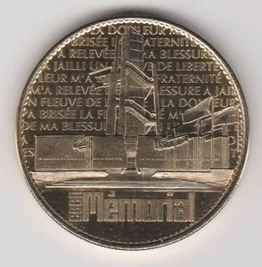 2006 TOKEN JETON MEDAILLE SOUVENIR A-B -- 14 050 N°1 CAEN MEMORIAL - Picture 1 of 2