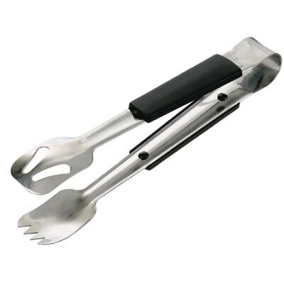 Le Buffet�Black Handled Stainless Steel Serving Tongs Dishwasher Safe - 235mm • 16.39£