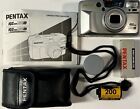 Pentax IQZoom 130M 35mm Point & Shoot Film Camera Lot, Not Tested