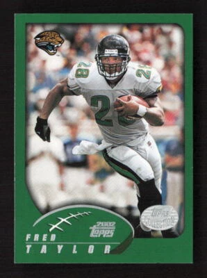 Fred Taylor 2002 Topps #45 Topps Collection Jacksonville Jaguars - Image 1 of 2