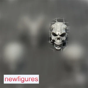 1/6 1/12 1/18 Schädel Mann Kopf Skulptur geschnitzt für 12" 6" männliche Actionfigur Körper - Bild 1 von 1