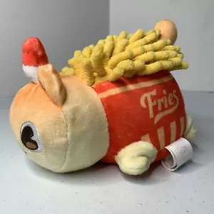 Aphmau Fries Kitty Cat Plush MeeMeows French Fry Stuffed Animal Red Yellow 6in - Picture 1 of 15