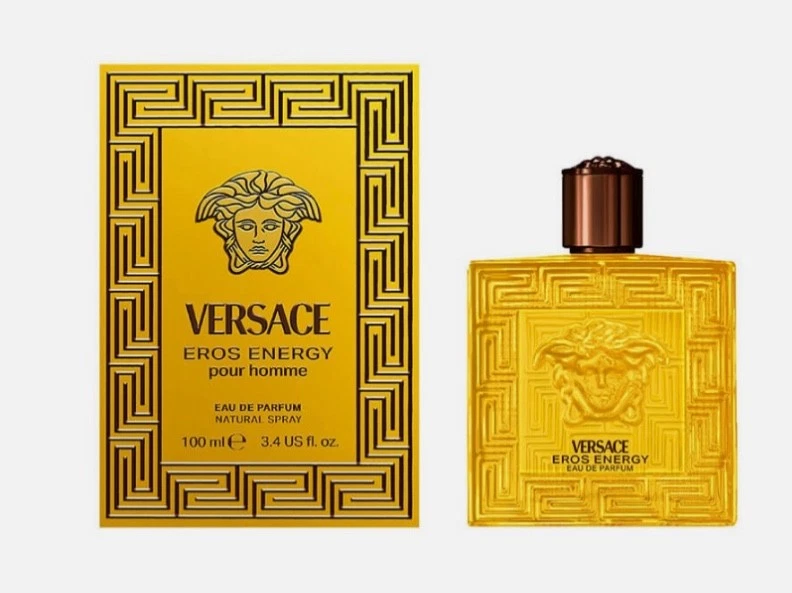Versace Eros Energy Pour Homme 100ml Edp luxury long lasting scent 100% genuine - image 1 of 4
