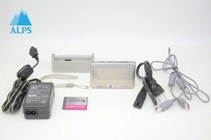 [Mint] SONY Cyber-shot DSC-T1 5.0MP Compact Digital Camera Silver #251110w - Picture 1 of 10