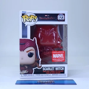 Scarlet Witch #823 Exclusive Collector Corps - Brand New - Funko POP Marvel - Picture 1 of 6