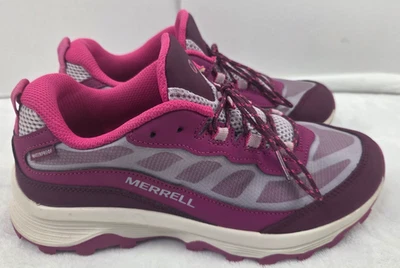 Sapatos de caminhada Merrell Moab Speed MK165980 feminino rosa FloatPro impermeável tamanho 7M - Imagem 1 de 4