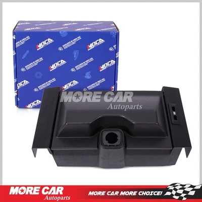 1x Black Front Center Seat Cup Holder for 2015 2016 2017 Ford F-150 V6 V8 - Image 1 of 4