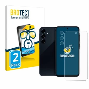 2x Display Schutz Folie für Samsung Galaxy A35 5G (Display+Kamera) Zubehör T - Zdjęcie 1 z 6