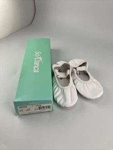 So Danca SD70S Ballett Slipper weiß volle Sohle Tanz neu Größe 8S C - Bild 1 von 6