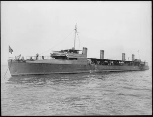 1/700 Estados Unidos USS Hopkins (DD-6) sin pintar/línea de flotación - Imagen 1 de 2