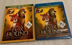 Sealed Disney Blu-Ray + Dvd Movie The Fox and The Hound 1 & 2 Collectors Edition - Picture 1 of 1