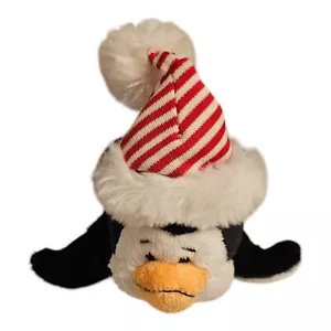 Ganz Holiday Penguin Plush 5 Inch Christmas Design Vintage Working - Picture 1 of 4