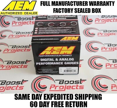AEM 52mm Digital Presión de Aceite 24 Medidores de Pantalla LED Verde 0~150 psi EFI 30-4407 Foto 1 de 4
