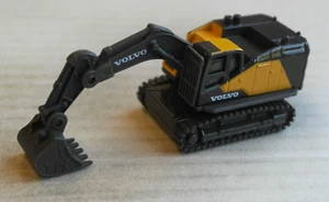 Majorette Volvo EC950F Bagger gelb/dunkelgrau Excavator Baustelle Construction - Picture 1 of 4