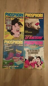 4 magazines Phosphore 1984