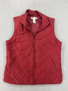 Orvis Puff Vest Women’s Size Small Red Outdoor Hiking Camping - Picture 1 of 6