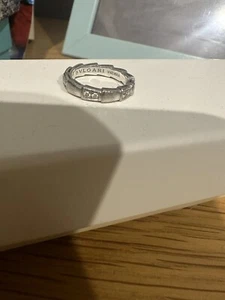 bulgari serpenti White Gold Ring - Picture 1 of 3