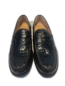 Zapatos mocasines para hombre CHURCH'S grado personalizado Almería marrón cocodrilo - Imagen 1 de 9