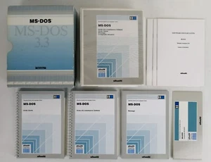 Olivettims-Dos 3.3 Guide De L'Installation Software - Manuels - Photo 1/3