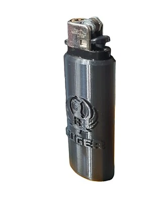 Lighter Case Ruger Logo (Fits Plain BIC Lighters) Pack of 2 Holder Customize - Image 1 of 4