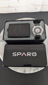Pittsburg Steelers SPARO NFL Official Logo Watch & Wallet Set in Gift Box - Picture 1 of 9