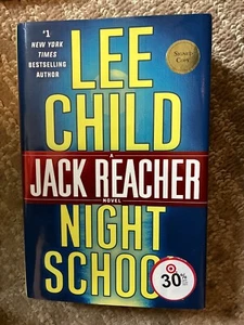 Night School by Lee Child A Jack Reacher Novel HCDJ1st signed  2016 - Picture 1 of 5