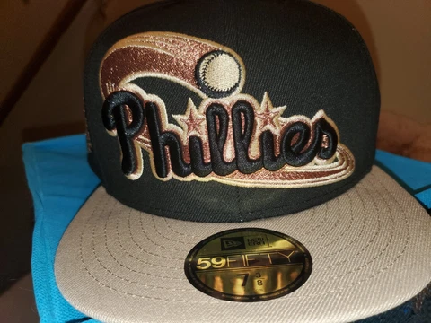 New Era 59fifty Philadelphia Phillies fitted 7 3/8 lidshd rust belt 2.0 Cover