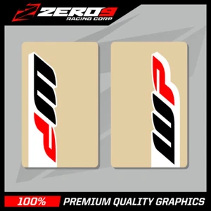 WP UPPER FORK DECALS KTM 85 MOTOCROSS GRAPHICS MX GRAPHICS CLEAR 16 - Picture 1 of 2