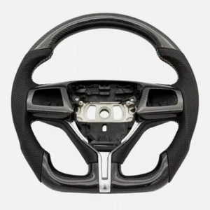 Carbon Fiber Steering Wheel Fit For 2016-2024 Maserati Levante / Ghibli - Picture 1 of 5