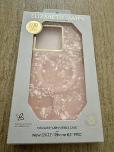 Case-Mate Elizabeth James Case for MagSafe for iPhone 14 Pro - Rose Acetate - Picture 1 of 4