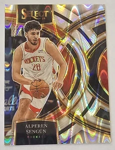 2023-24 Panini Select Premier TECTONIC PRIZM Alperen Sengun Houston Rockets #188 - Picture 1 of 2