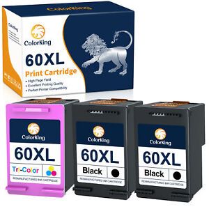 60XL Ink Cartridge for Hp 60-XL PhotoSmart C4780 C4795 C4680 C4650 D110 D110a