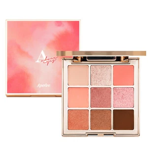 Aperire Eyeshadow Palette 1 in Bloom lot Matte Glitter Shimmer Pigmented 9 Color - Picture 1 of 12