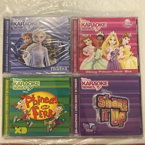 Disney's Karaoke Series Lot of 4 CDs - Picture 1 of 14