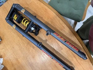Noleen Crosslink ELT Suspension Fork 26" Easton K2 Vintage 90’s Mtn Bike Shock - Picture 1 of 12