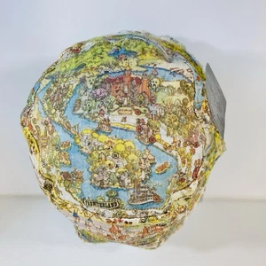 nuevo SOMBRERO CUBO WALT DISNEY WORLD con LIBERTY BELLE + RIVERS OF AMERICA mapa del parque - Imagen 1 de 7