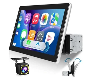 10.1 Inch HD Car Radio with Wired Carplay and Android Auto - Single Din... - Picture 1 of 5