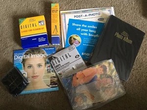 Digitalkamera Fotografie Zubehör Kit Reiniger Stativ Album Schutz Neu im Karton #D18 - Bild 1 von 3