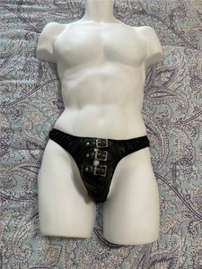 Lederkorb G-String Jock Strap mit Schnallen Neu mit Etikett - Bild 1 von 6