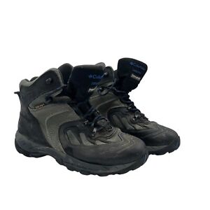 Columbia Thinsulate Hiking Boots Mens Size 9.5 Dark Green GoreTex Waterproof