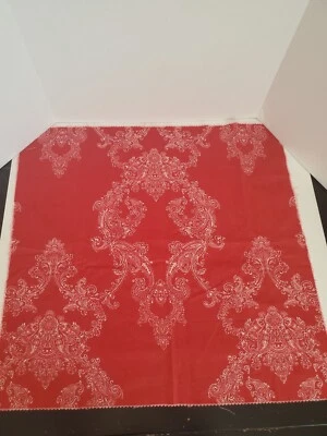 Telas Duralee Whitmore Tradicionales Impresiones Exclusivas DE42573 9 ROJO - 24" x 26" Foto 1 de 4