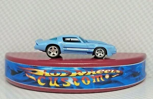Hot Wheels '81 Camaro-2017 Camaro 50 YEARS CUSTOM MADE REAL RIDERS BB13-377 - Picture 1 of 11
